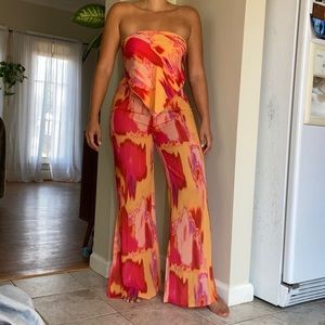 Tiger mist tropical beach set